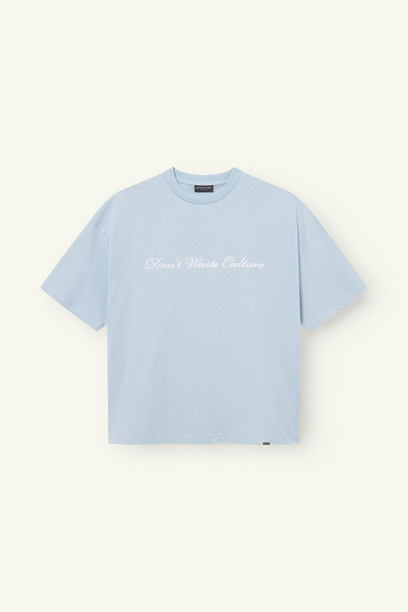 Don't Waste Culture Suron T-shirt Light Blue