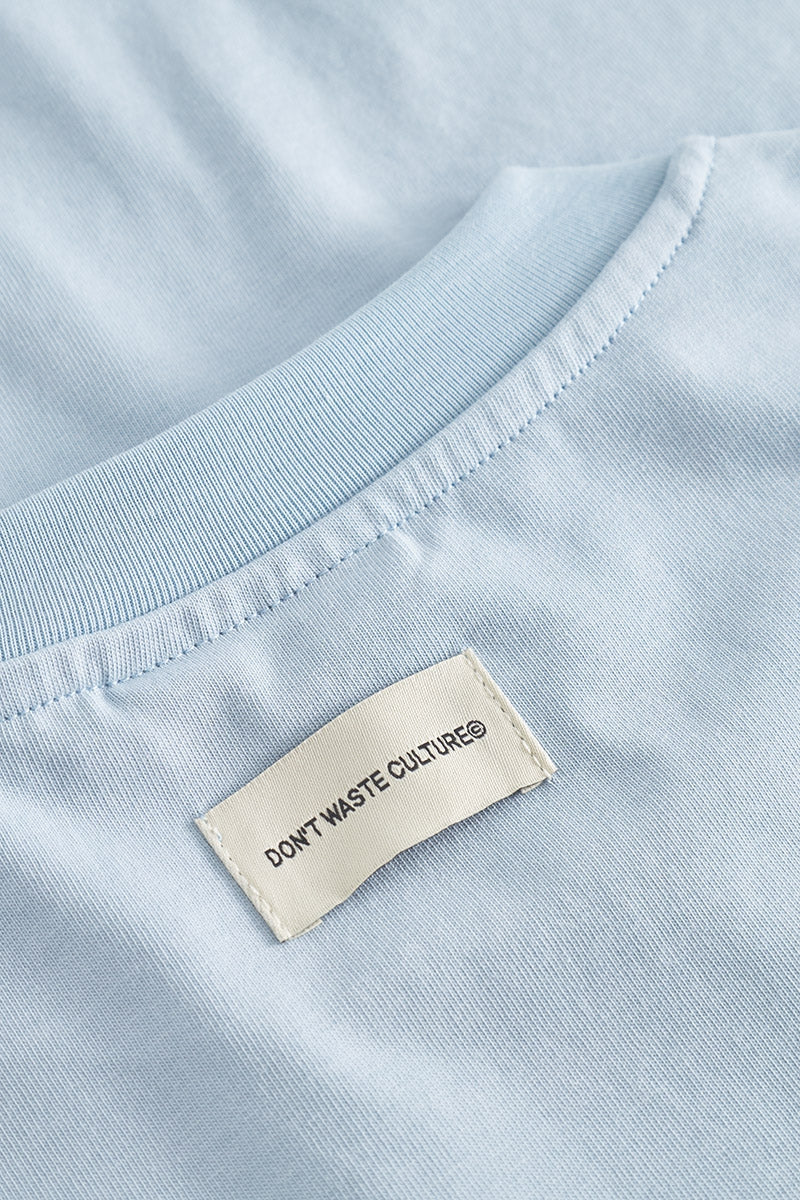 Don't Waste Culture Suron T-shirt Light Blue