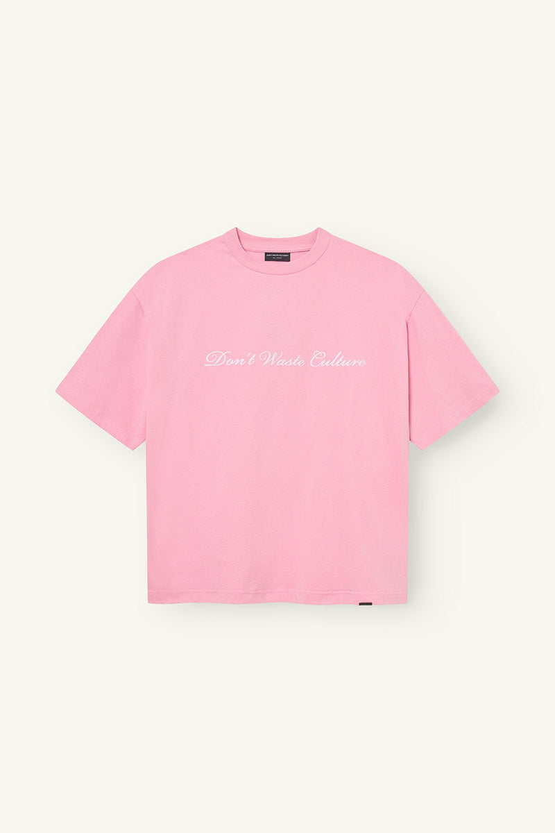 Don't Waste Culture Suron T-shirt Light Pink