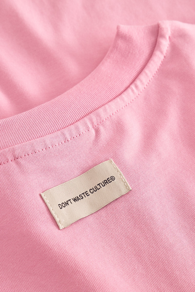 Don't Waste Culture Suron T-shirt Light Pink