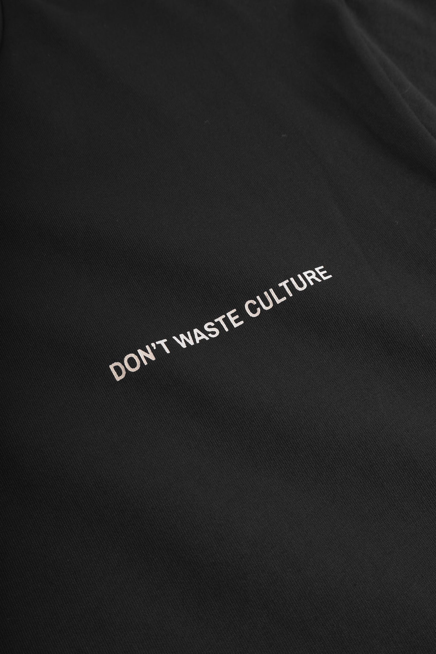 Don't Waste Culture Javari T-Shirt | Black