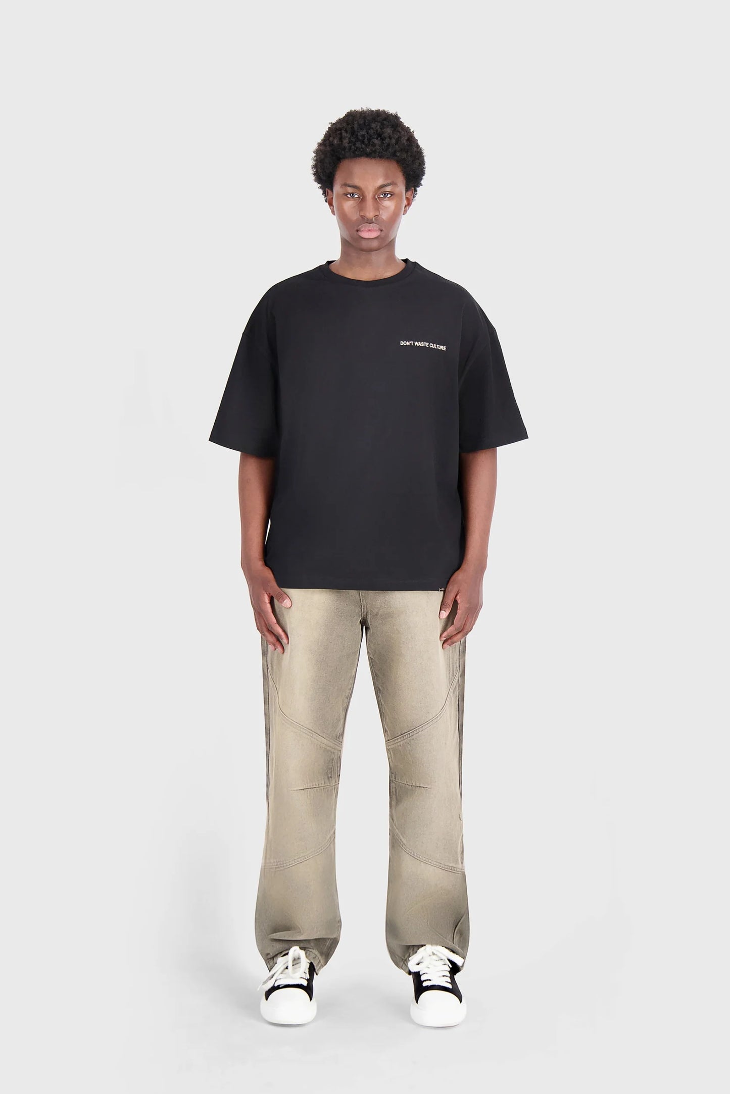 Don't Waste Culture Javari T-Shirt | Black