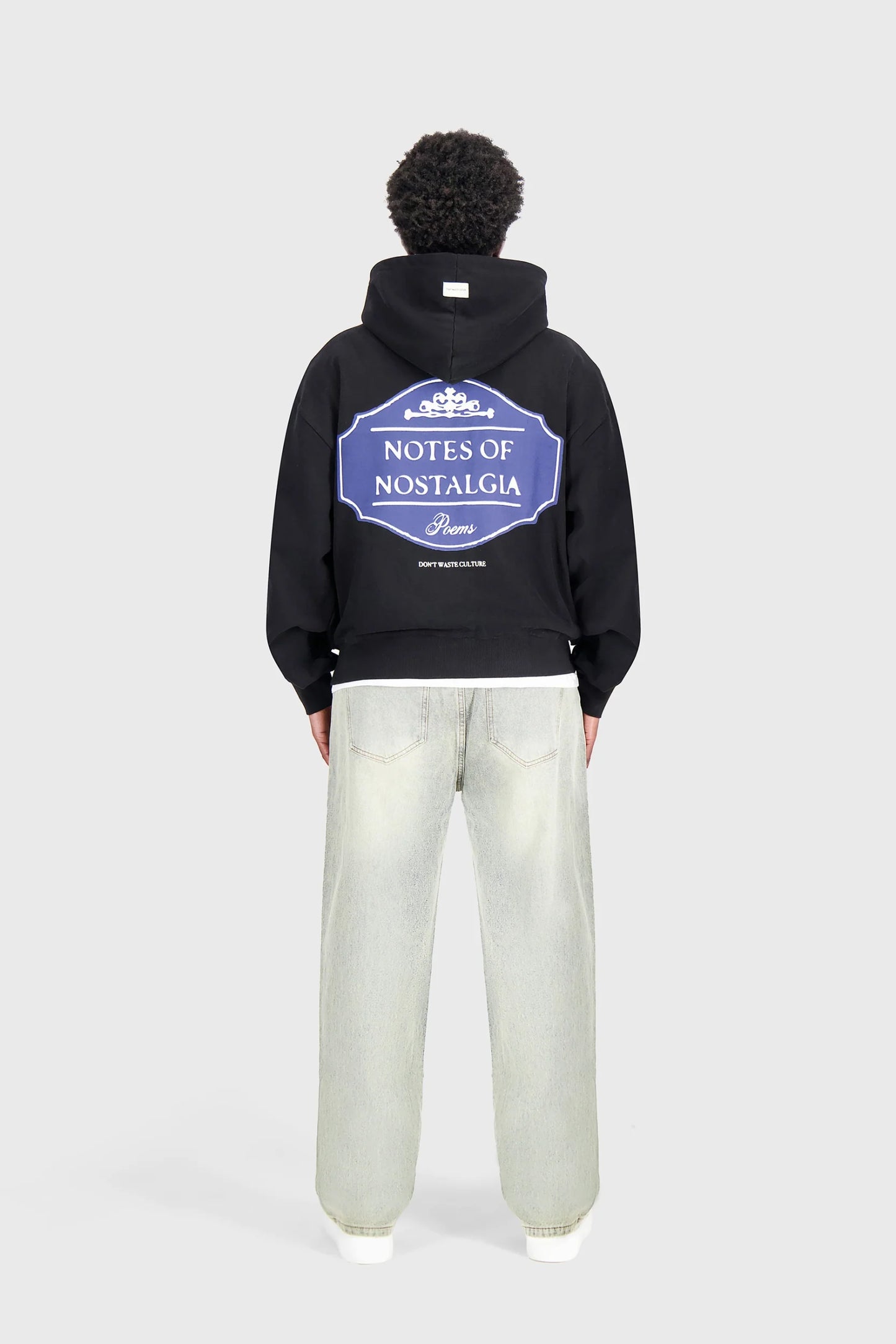 Don't Waste Culture Ulric Zipper Hoodie | Black