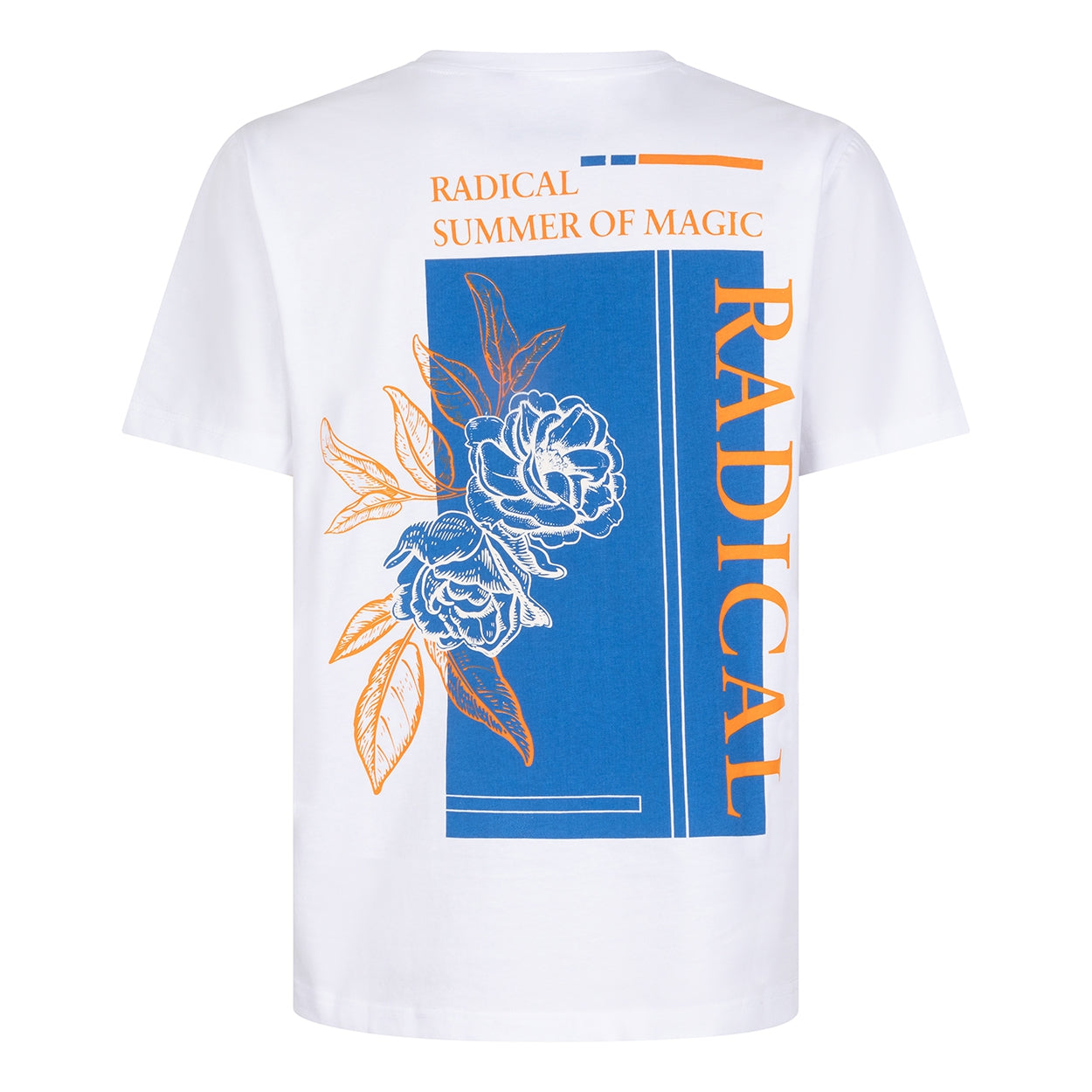 Radical Flower T-shirt Wit