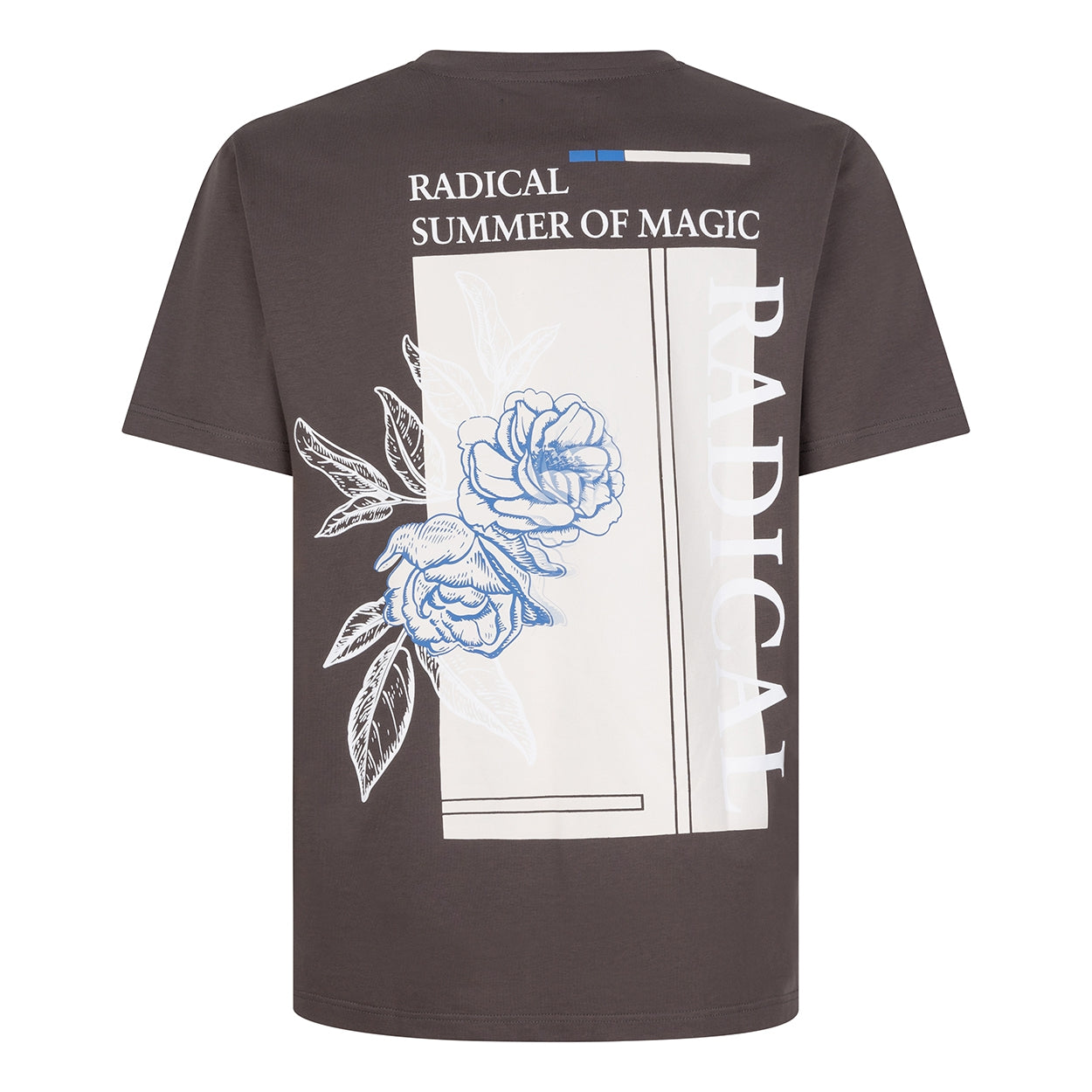 Radical Flower T-shirt Black/Antracite
