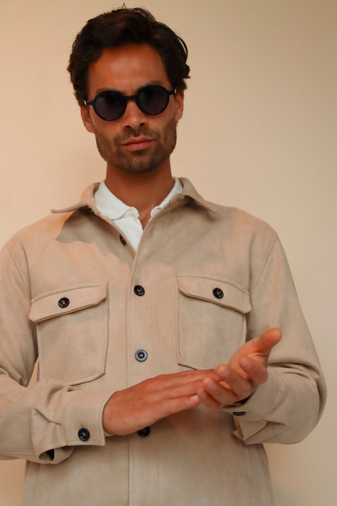 Radical Jacket Nero Beige