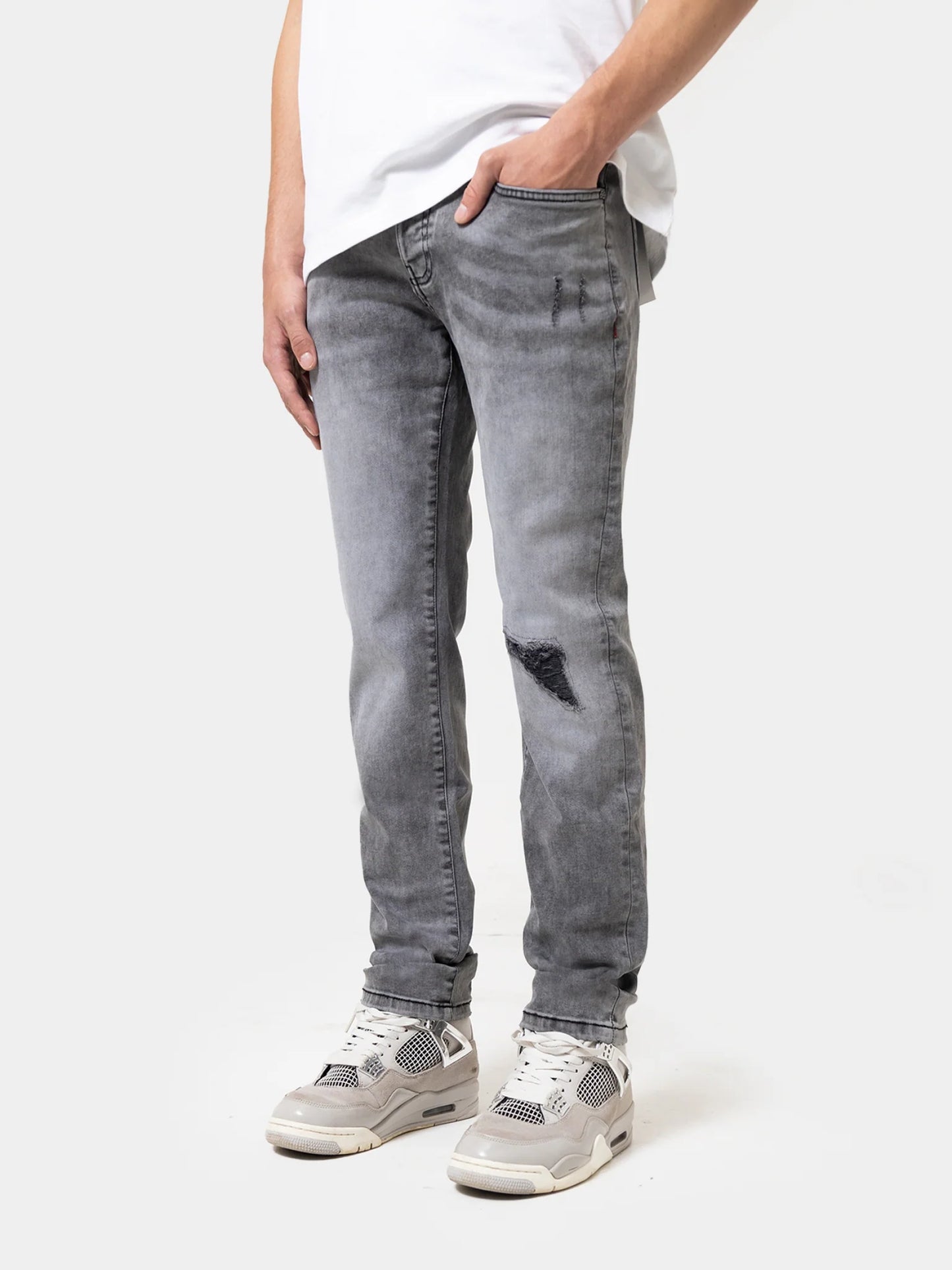 Xplct Studios Jeans Lichtgrijs