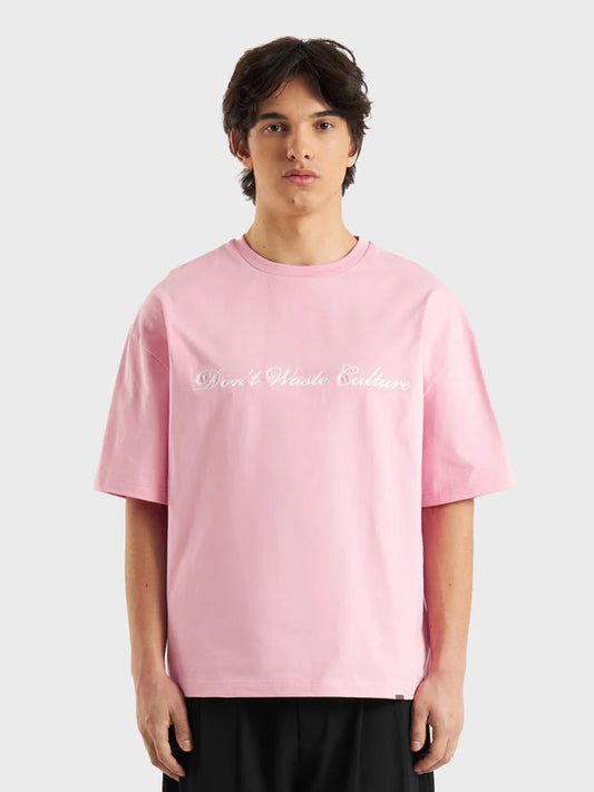 Don't Waste Culture Suron T-shirt Light Pink