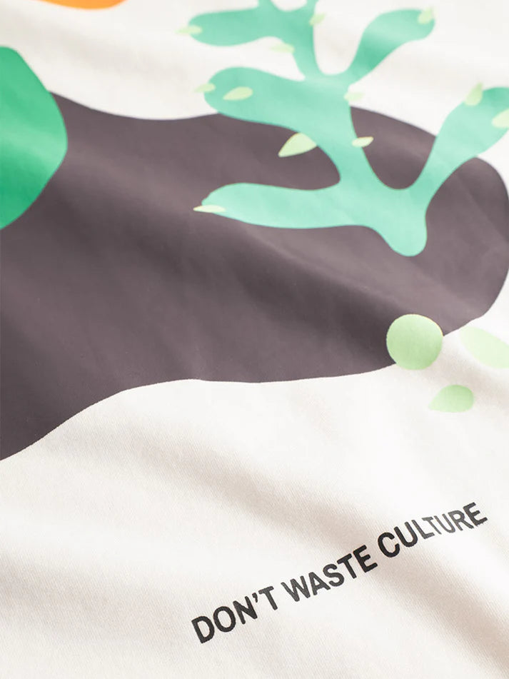 Don't Waste Culture Thalassa T-Shirt Off-White