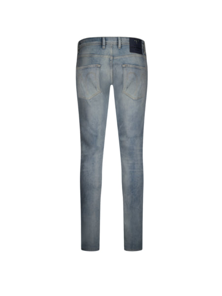 Rich Rebel Rush Regular Jeans - Grey/Yellow