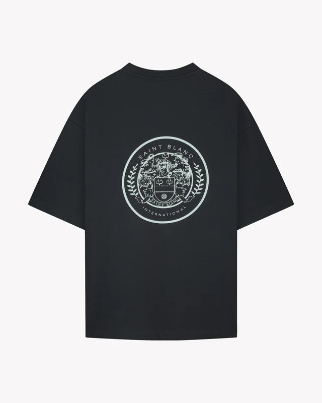 Saint Blanc Crest T-shirt Black