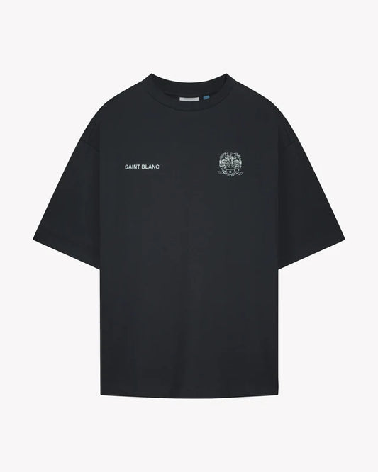 Saint Blanc Crest T-shirt Black
