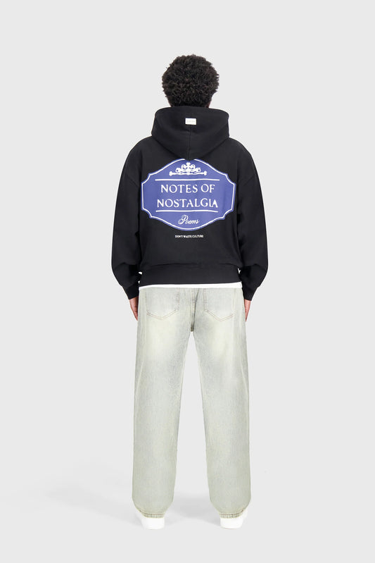 Don't Waste Culture Ulric Zipper Hoodie | Black