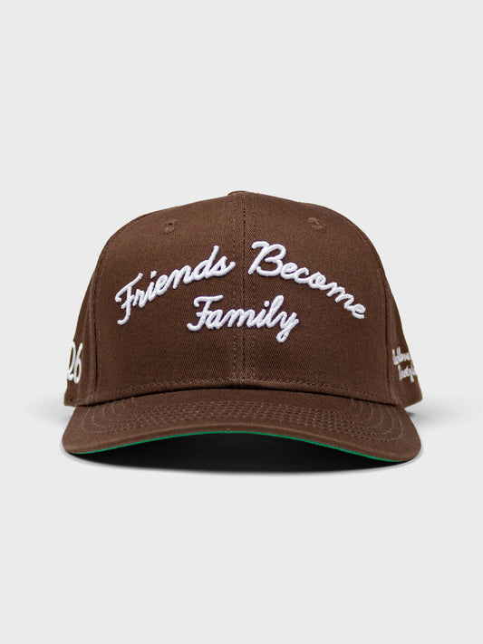 Ninetyfour Friends become family cap bruin