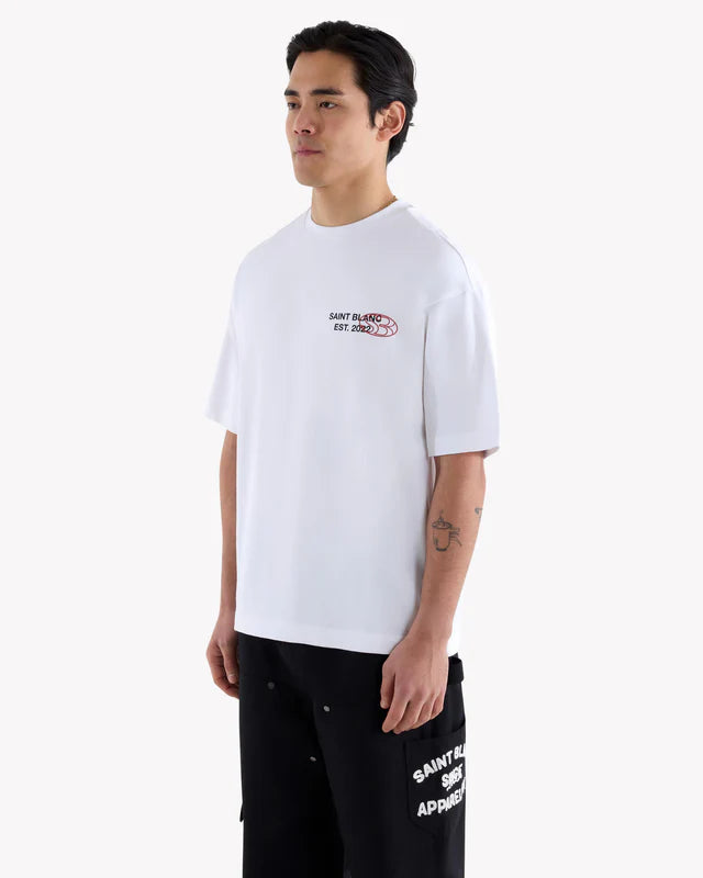 Saint Blanc Uptown T-shirt Bright White