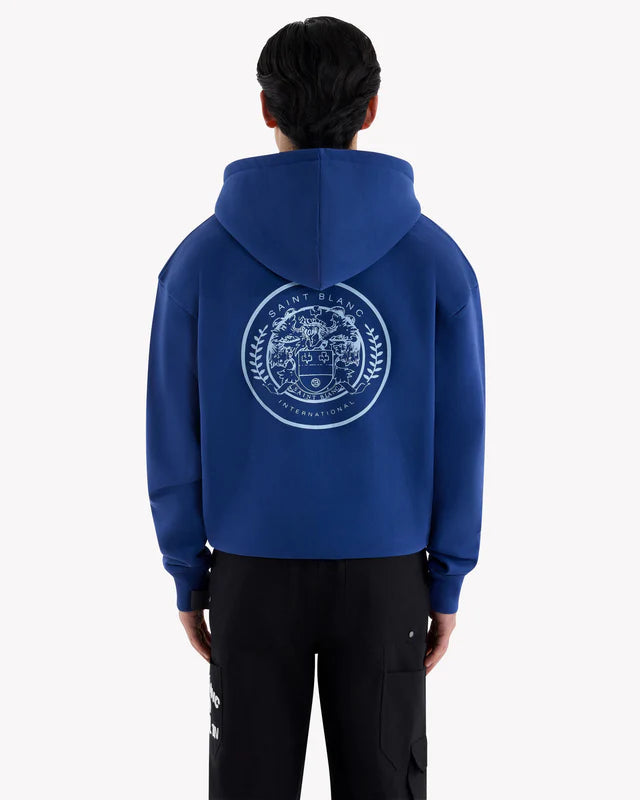 Saint Blanc Crest Hoodie Twilight Blue