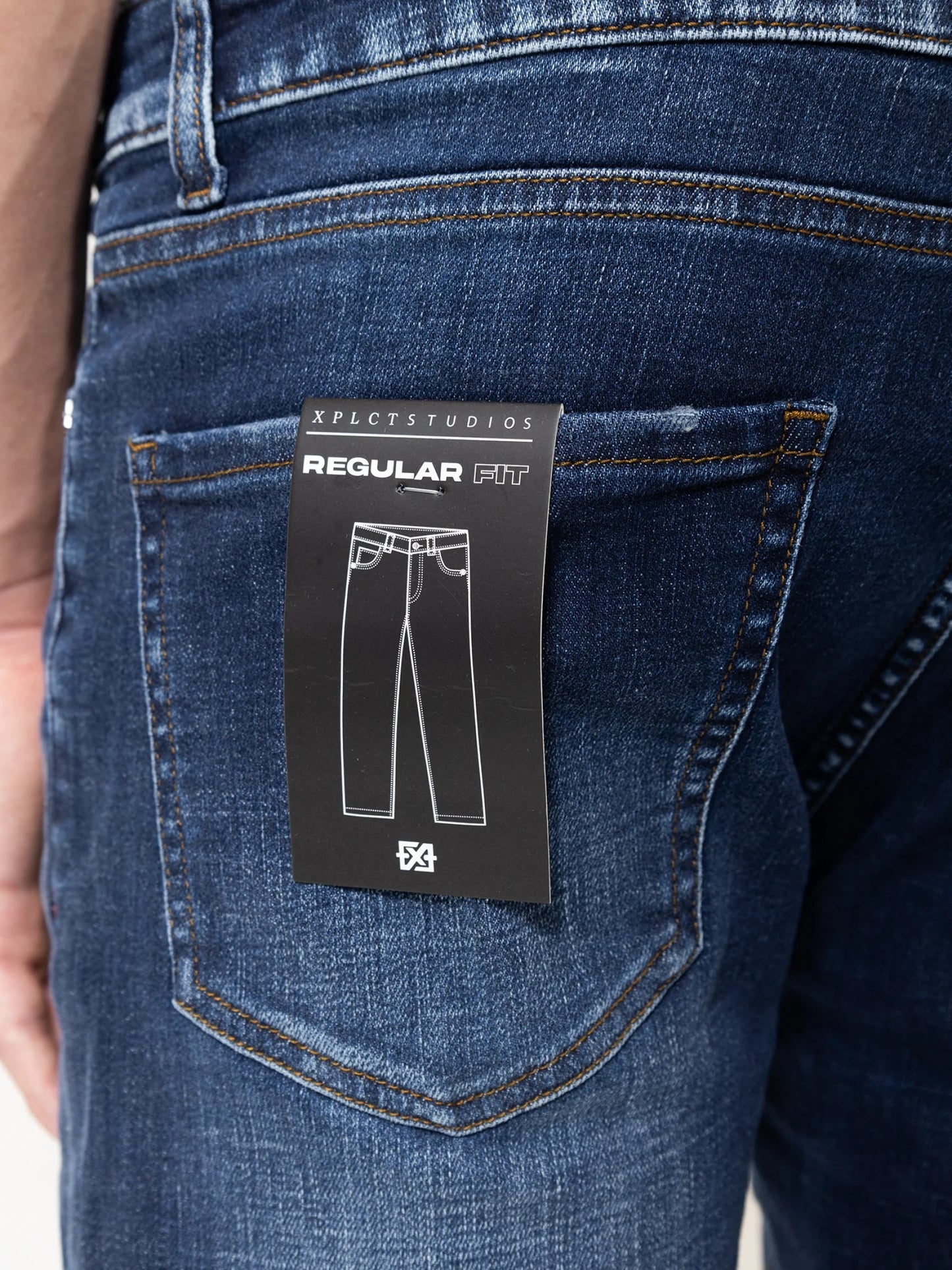Xplct Studios Jeans Blauw