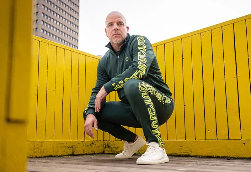 5ive-star-rating AOP Tracksuit Amry Green