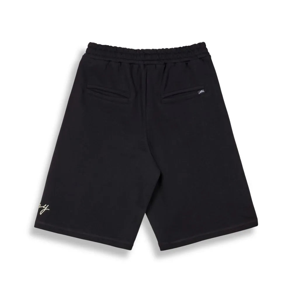 Grimey Savage Domain French Terry Baggy Sweatshorts Black