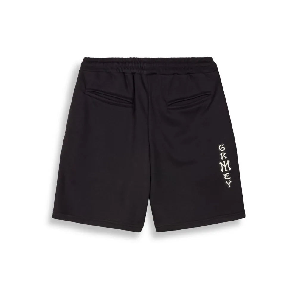 Grimey Sweet Science French Terry Sweatshorts Black
