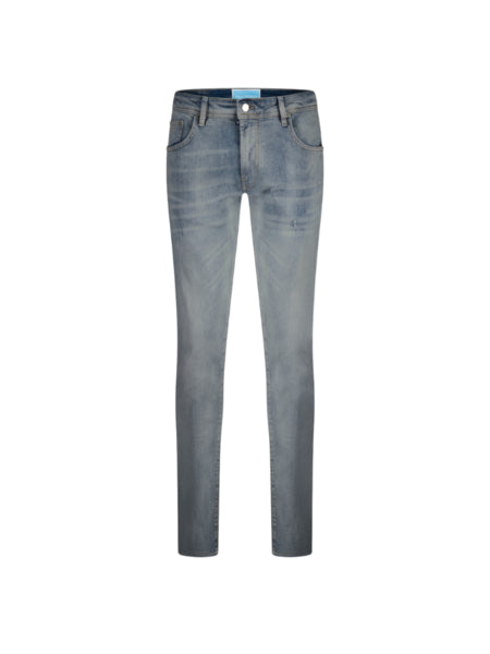 Rich Rebel Rush Regular Jeans - Grey/Yellow